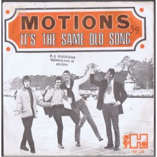 MOTIONS It's The Same Old Song / Someday Child  (Havoc 122) Holland 1966 PS 45
